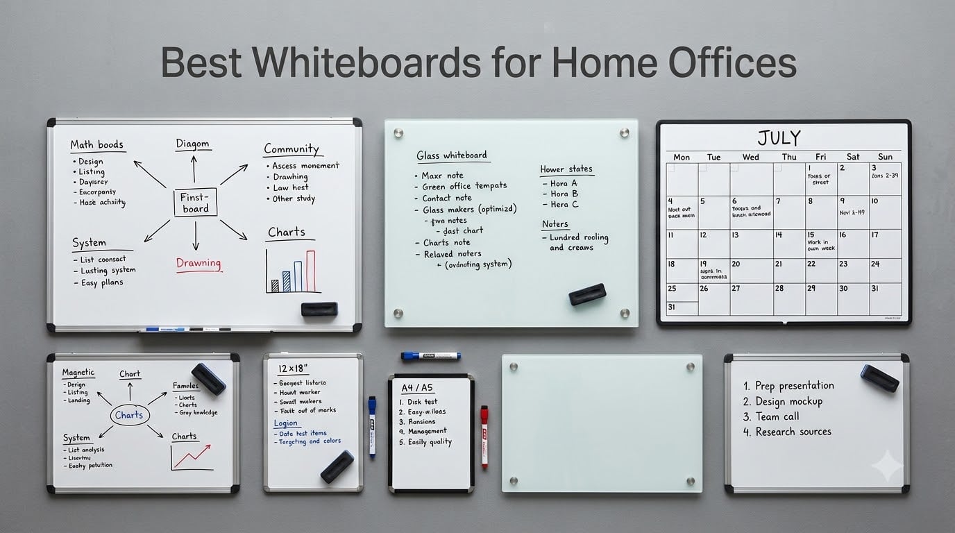 Best Whiteboards for Home Offices