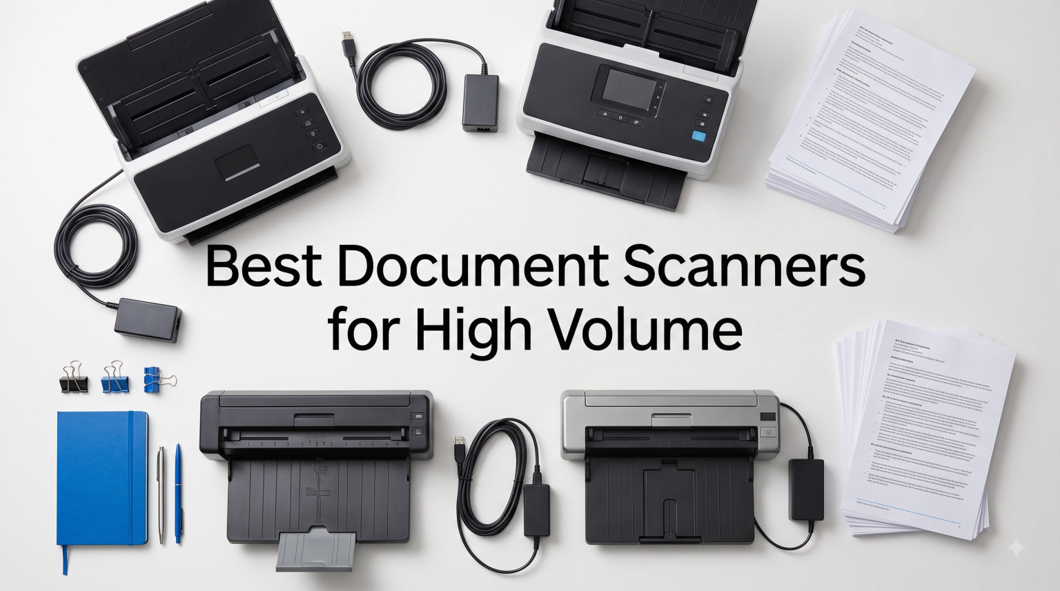 Best Document Scanners for High Volume