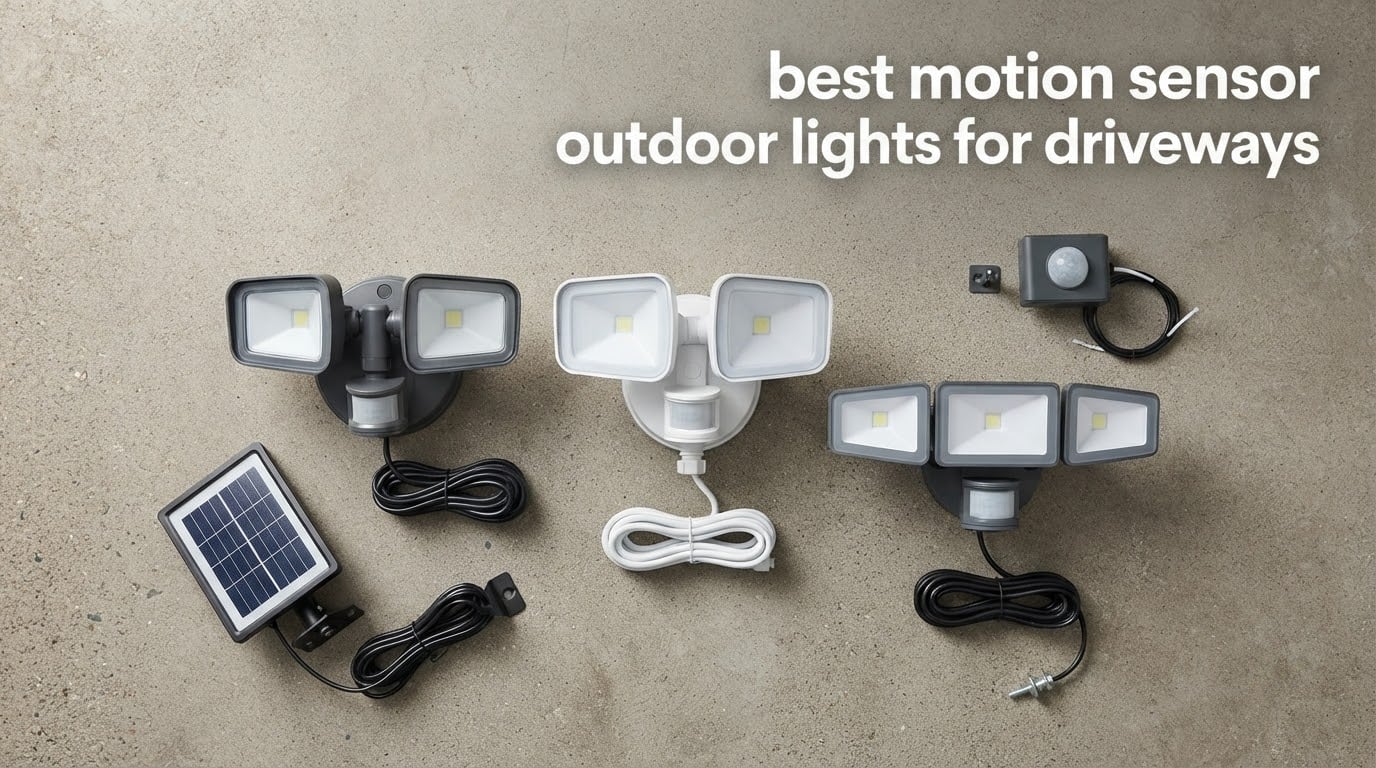 best motion sensor outdoor lights for driveways