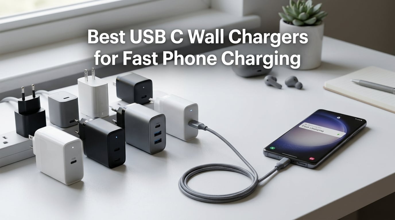 Best USB C Wall Chargers for Fast Phone Charging