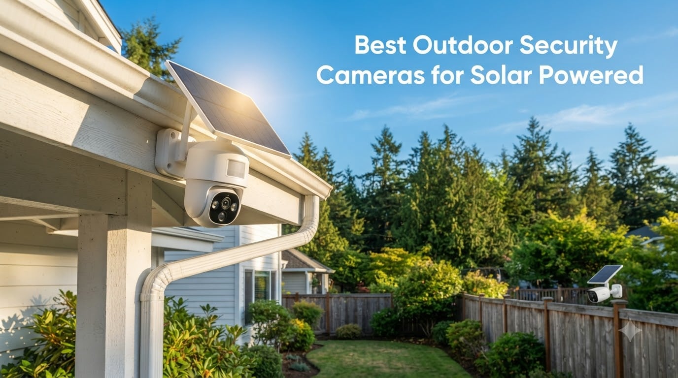 Best Outdoor Security Cameras for Solar Powered