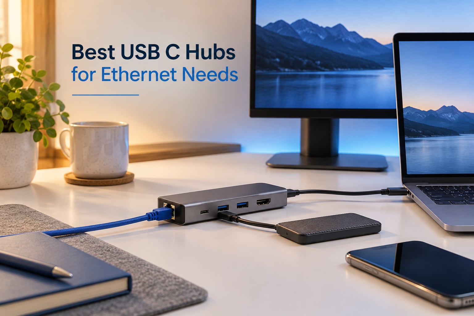 Best USB C Hubs for Ethernet Needs