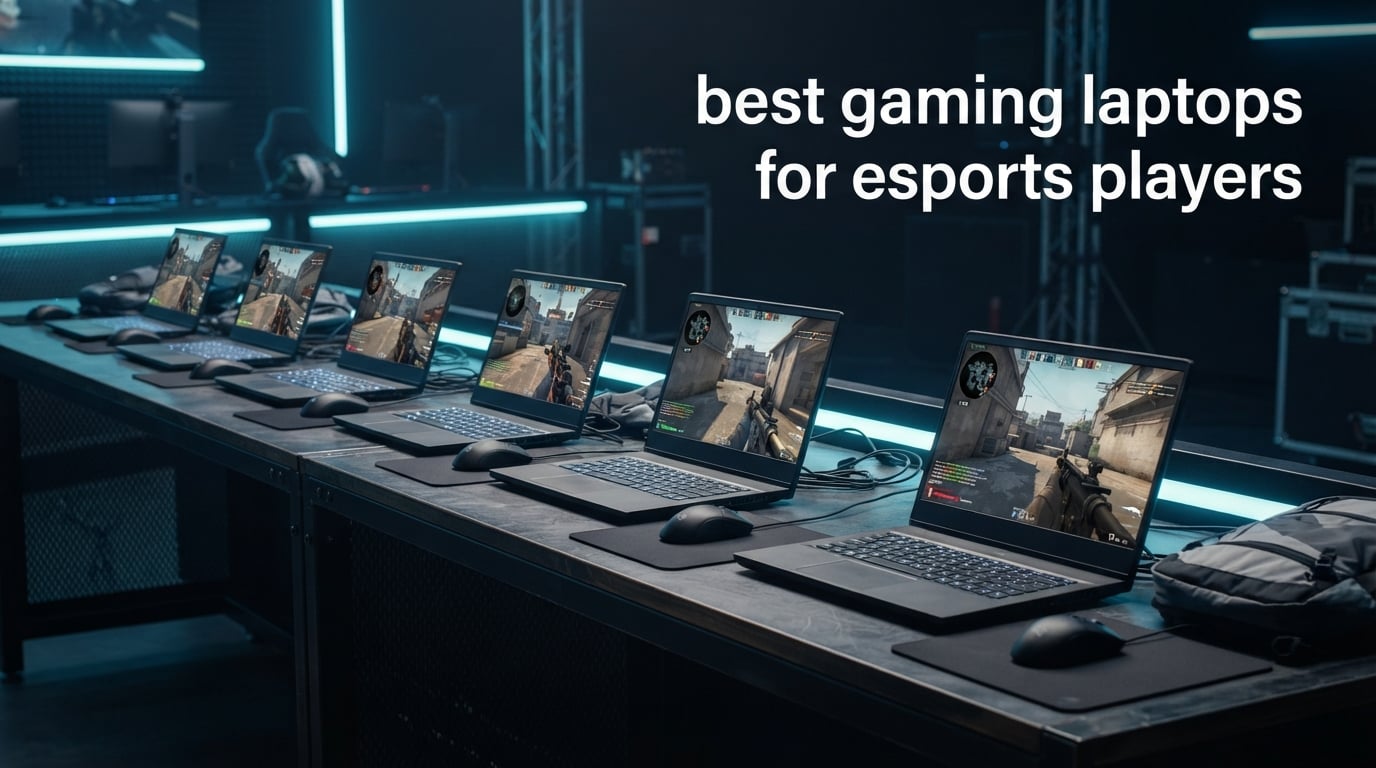 best gaming laptops for esports players