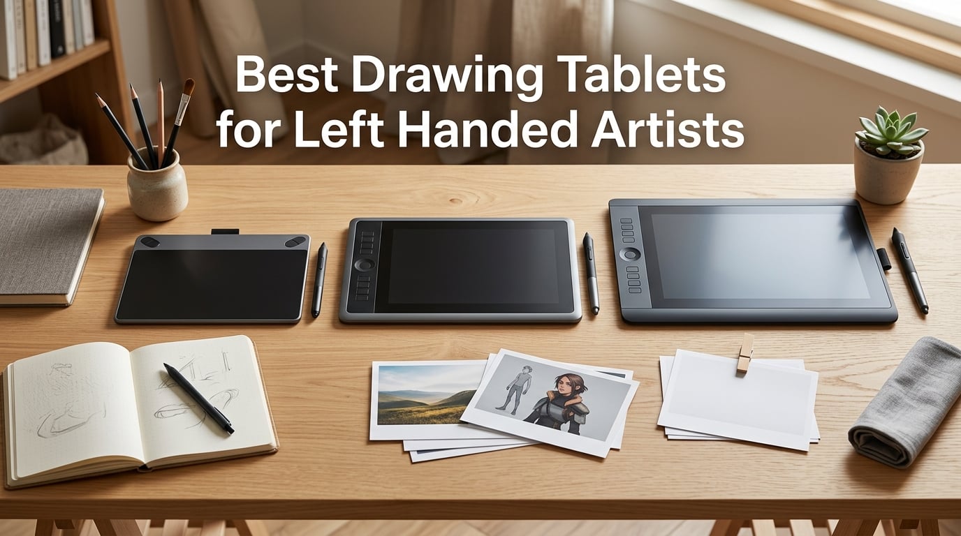 Best Drawing Tablets for Left Handed Artists