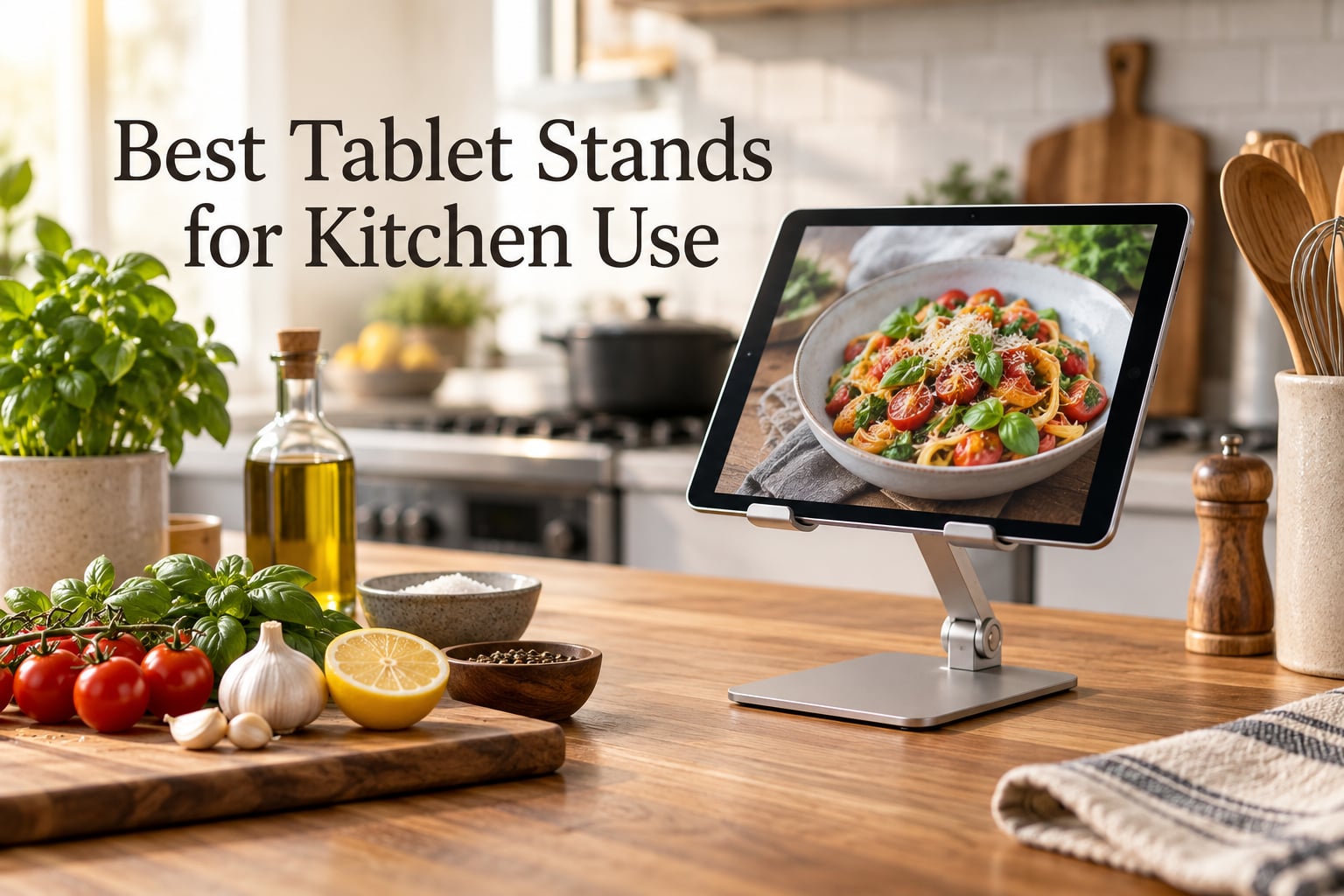 Best Tablet Stands for Kitchen Use