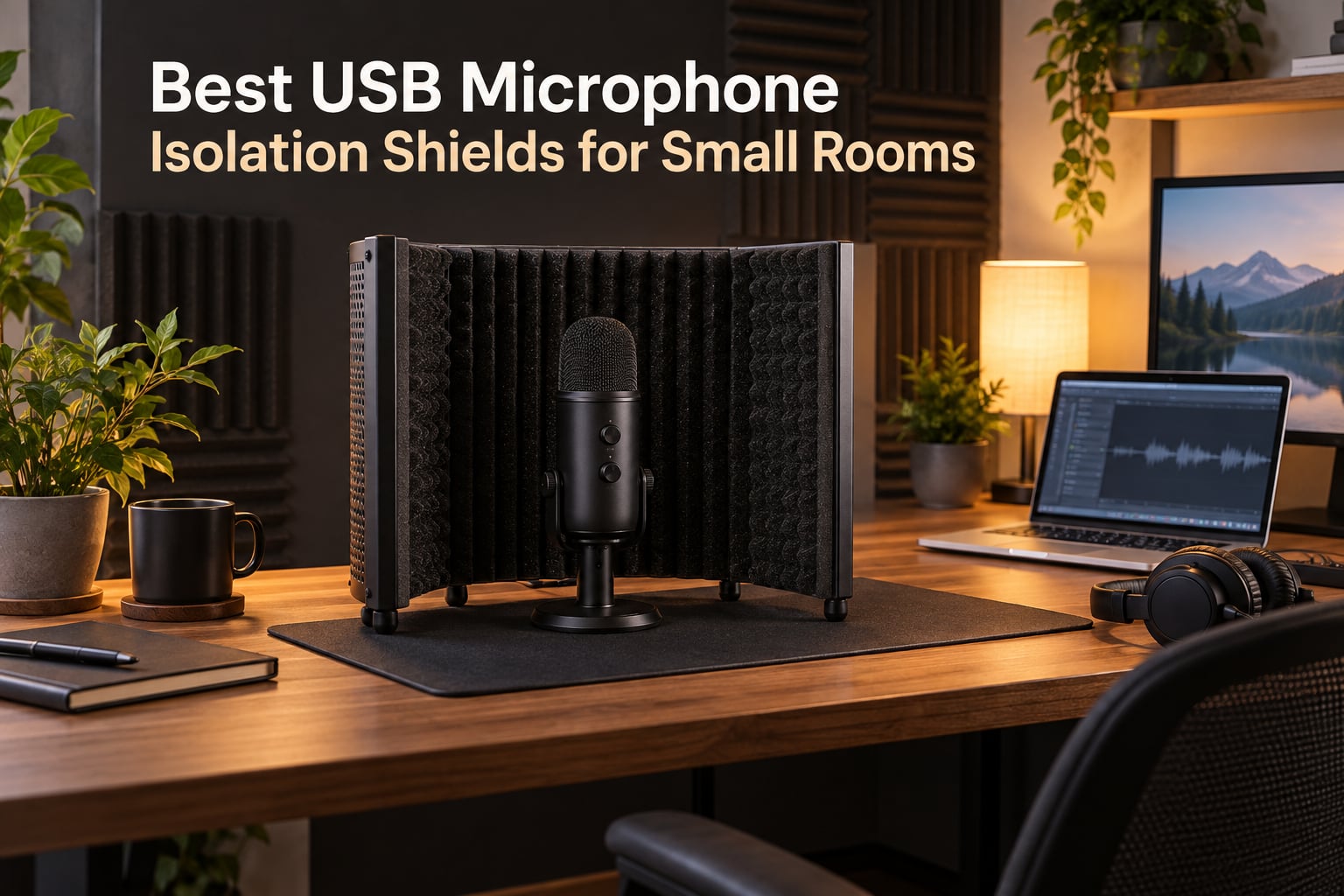 Best USB Microphone Isolation Shields for Small Rooms