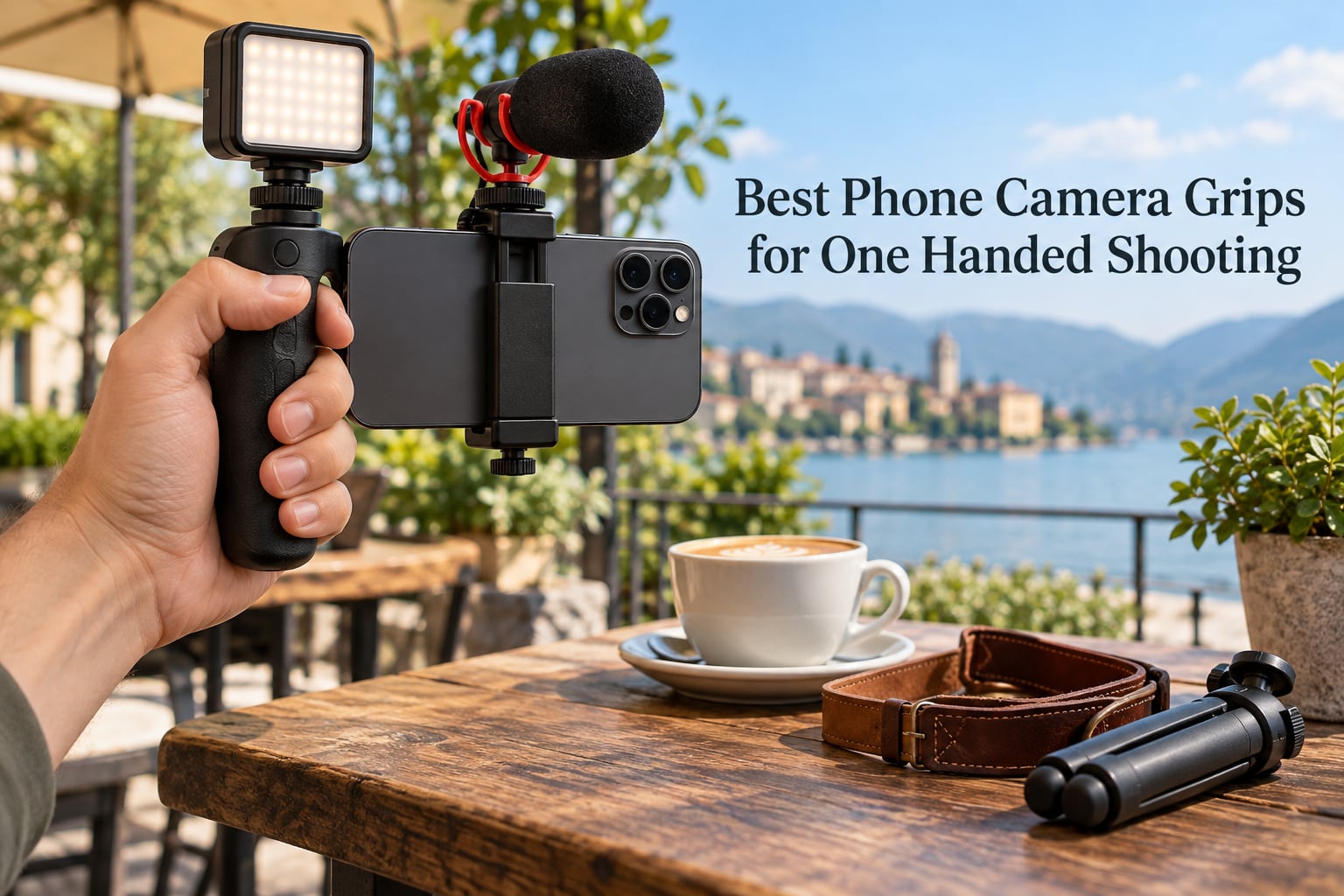 Best Phone Camera Grips for One Handed Shooting