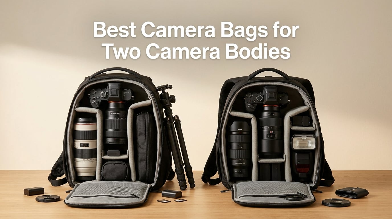 Best Camera Bags for Two Camera Bodies
