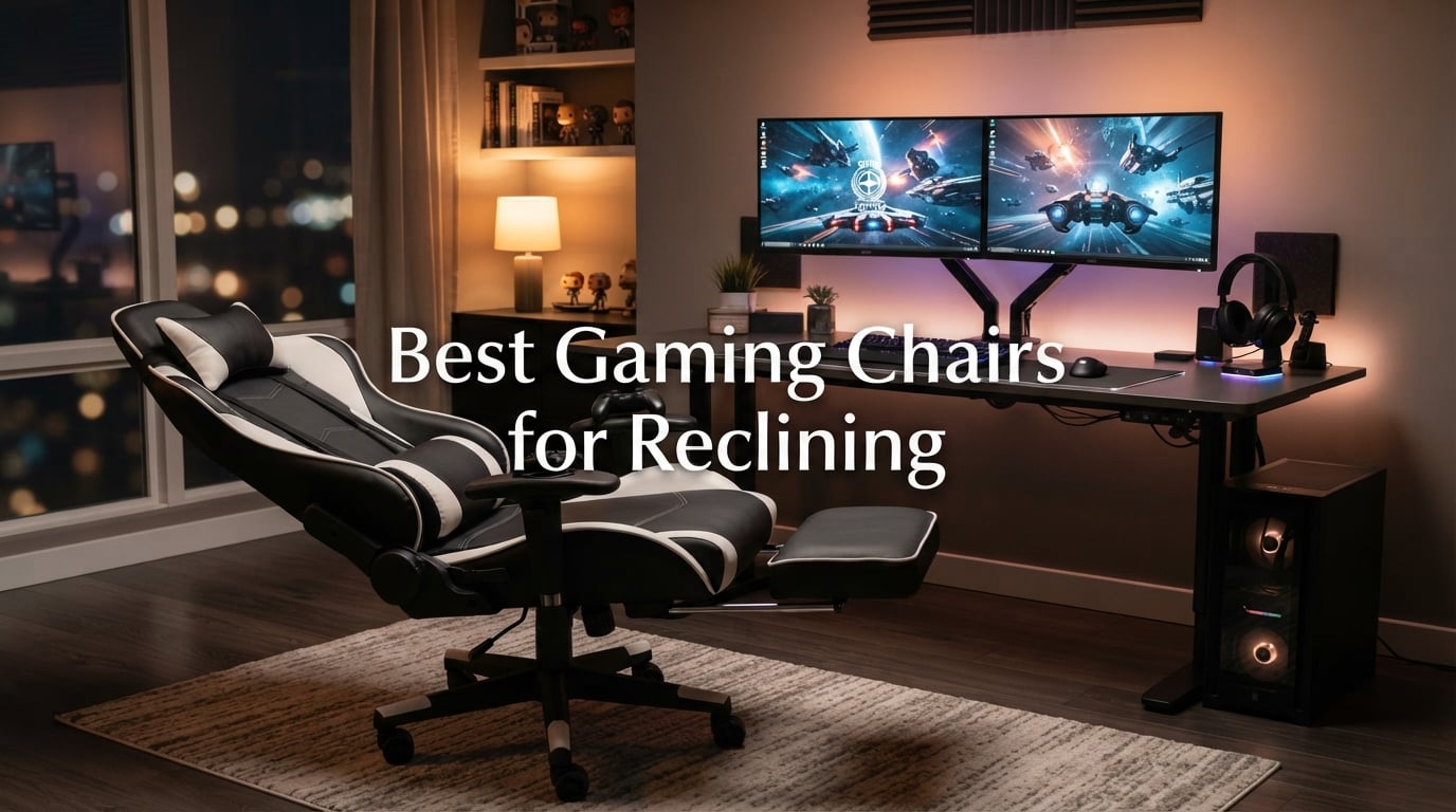 Best Gaming Chairs for Reclining