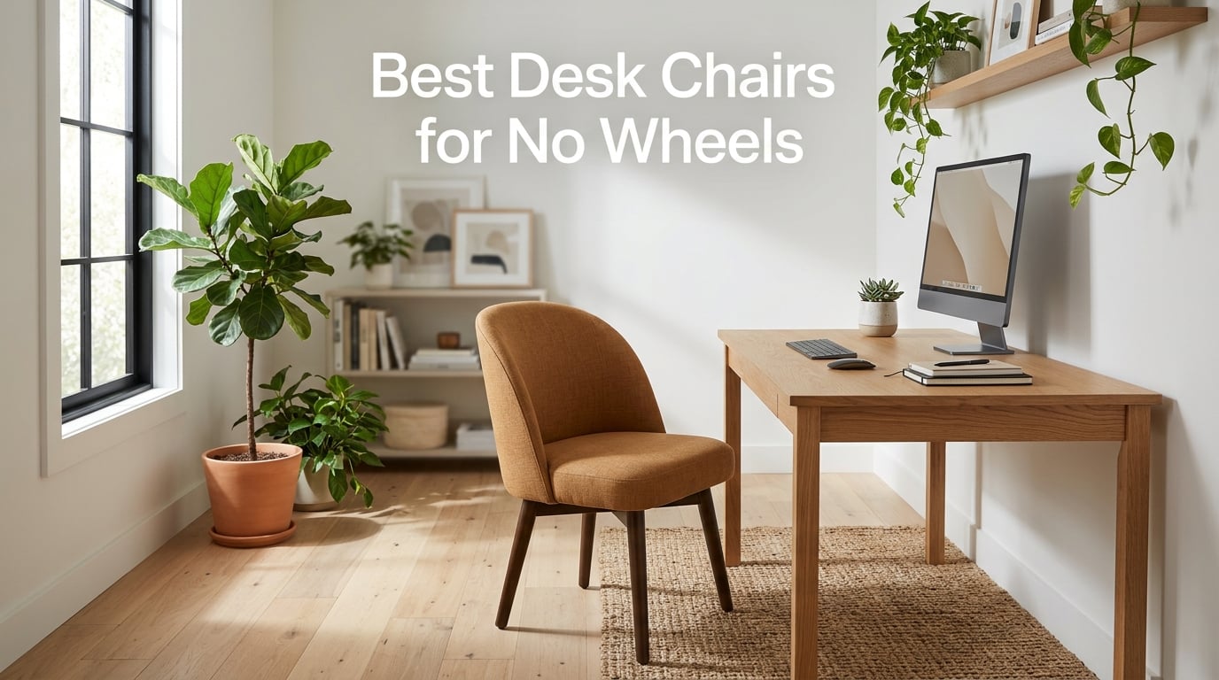 Best Desk Chairs for No Wheels