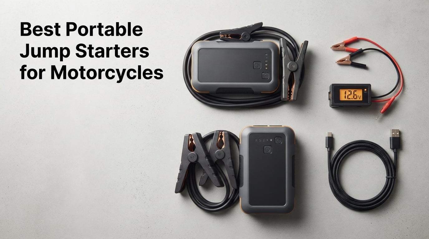 Best Portable Jump Starters for Motorcycles