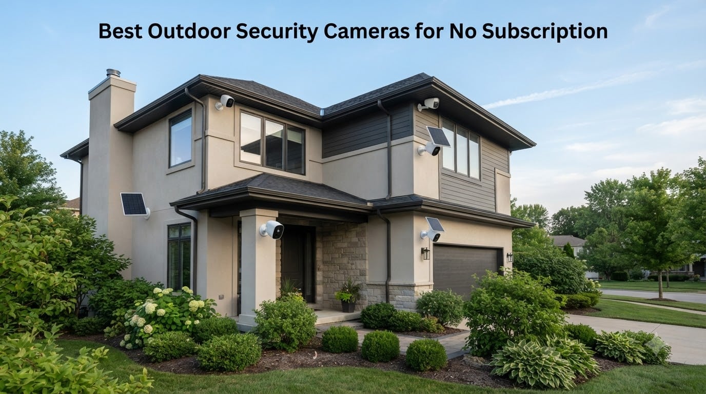 Best Outdoor Security Cameras for No Subscription