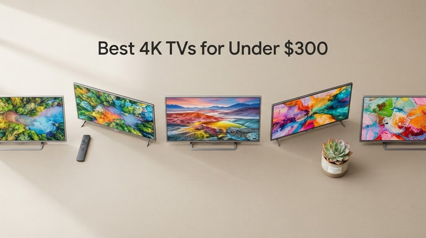 Best 4K TVs for Under $300