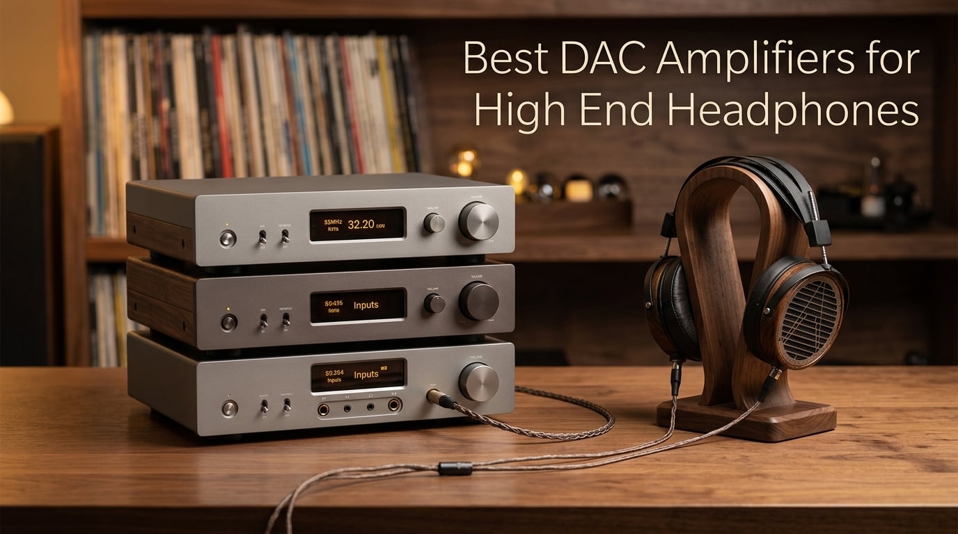 Best DAC Amplifiers for High End Headphones