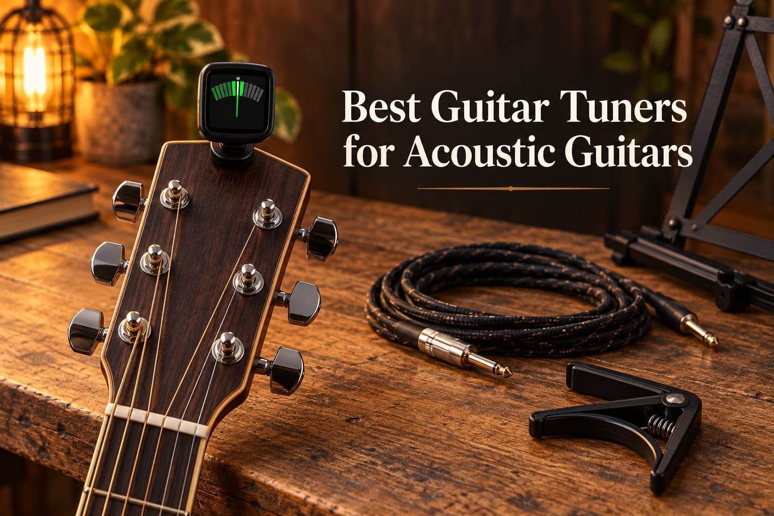 Best Guitar Tuners for Acoustic Guitars