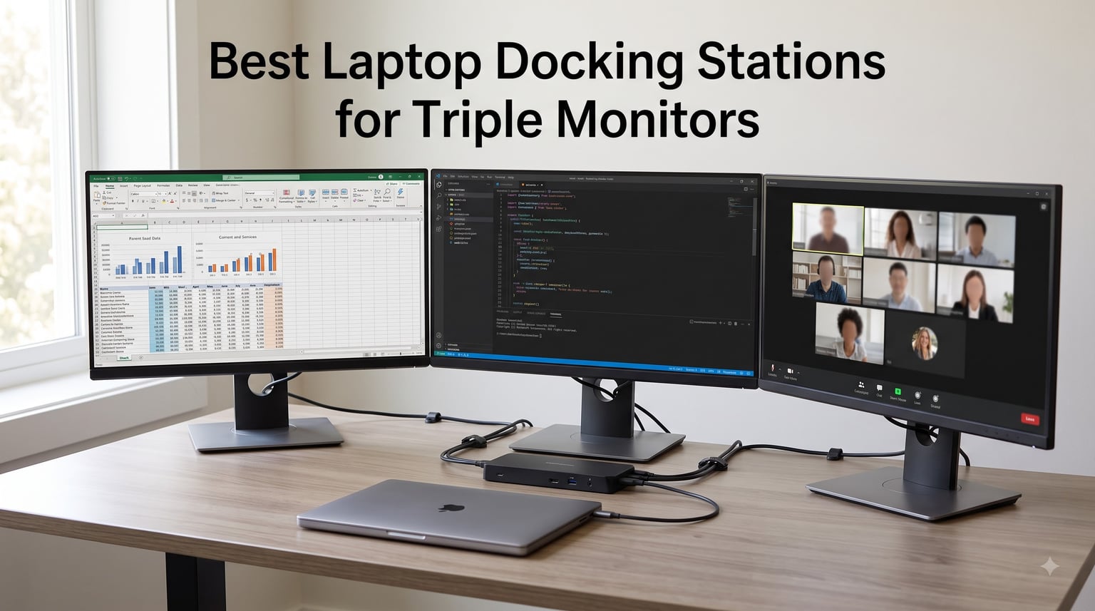 Best Laptop Docking Stations for Triple Monitors