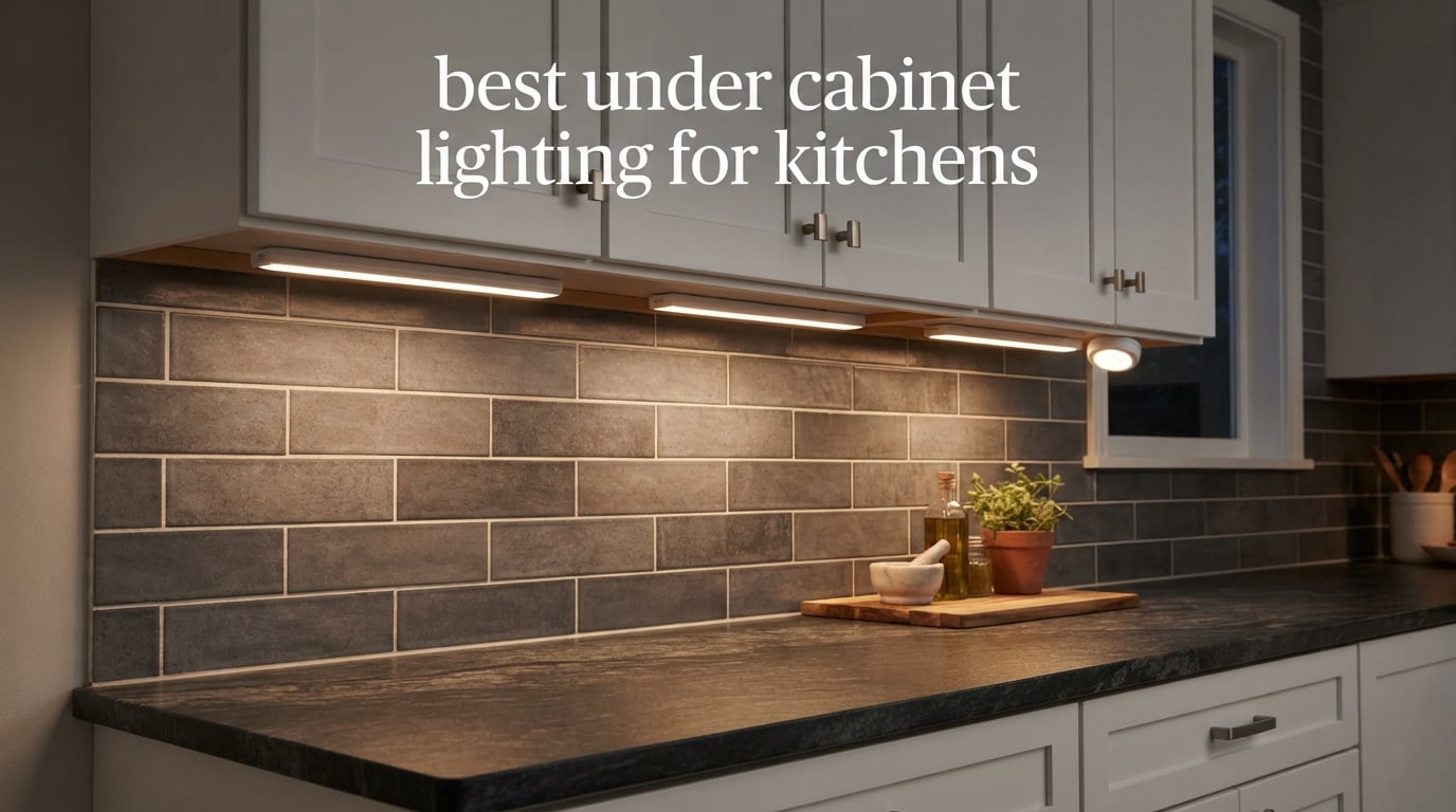 best under cabinet lighting for kitchens
