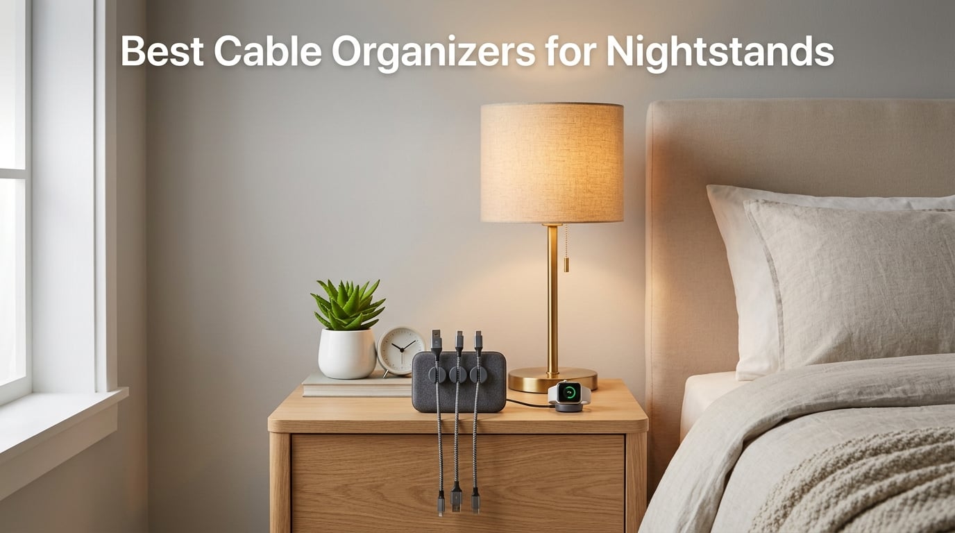 Best Cable Organizers for Nightstands
