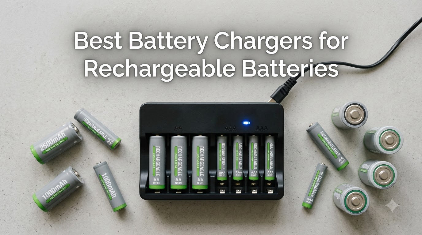 Best Battery Chargers for Rechargeable Batteries