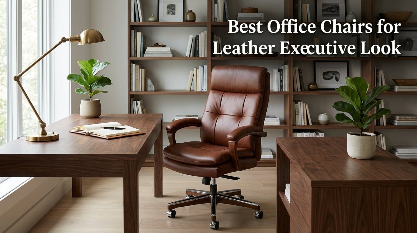 Best Office Chairs for Leather Executive Look