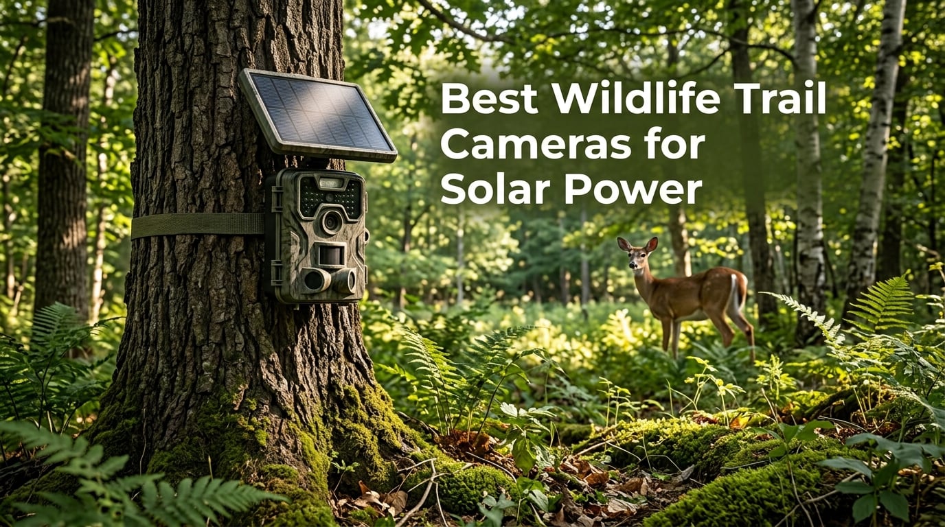 Best Wildlife Trail Cameras for Solar Power