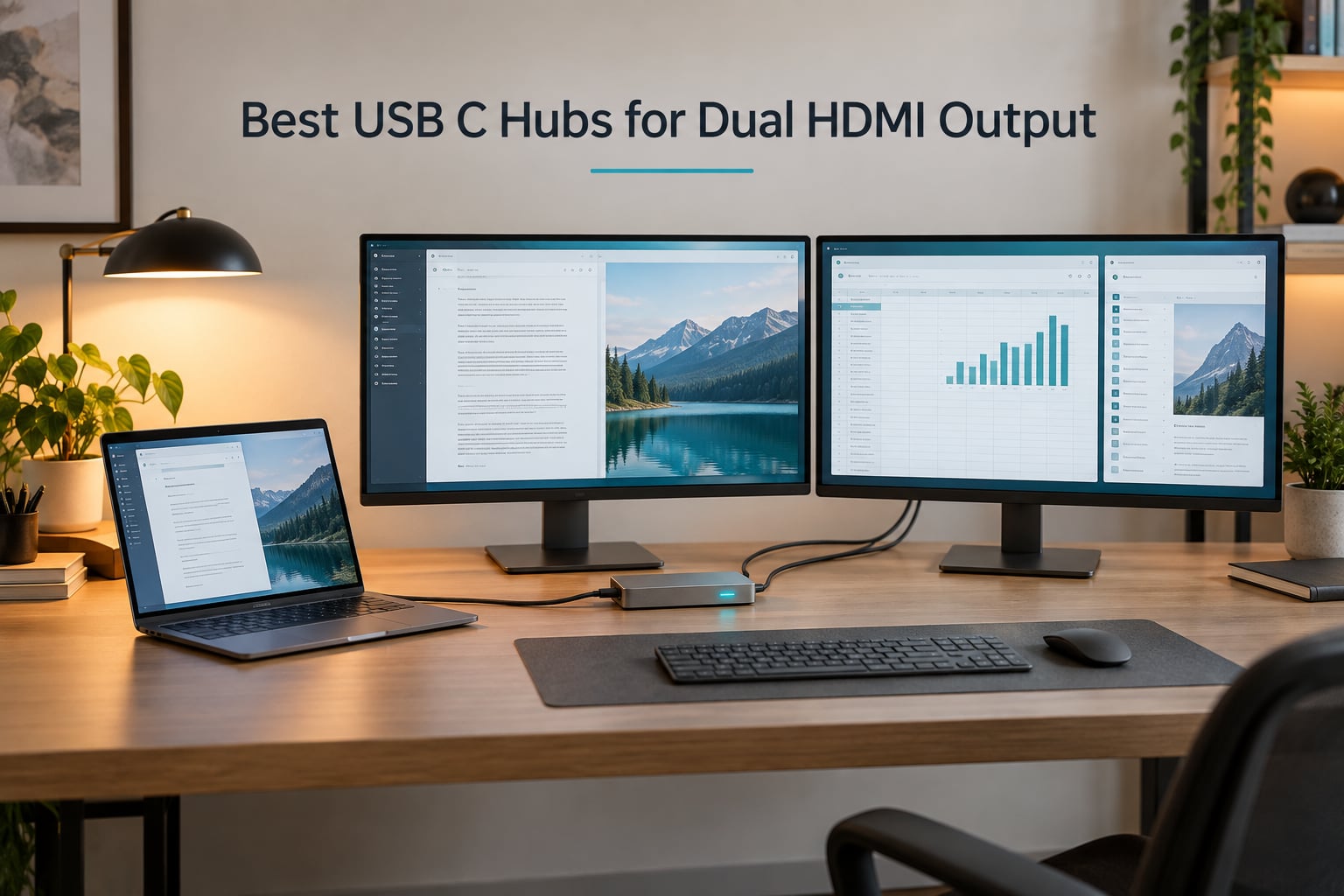 Best USB C Hubs for Dual HDMI Output