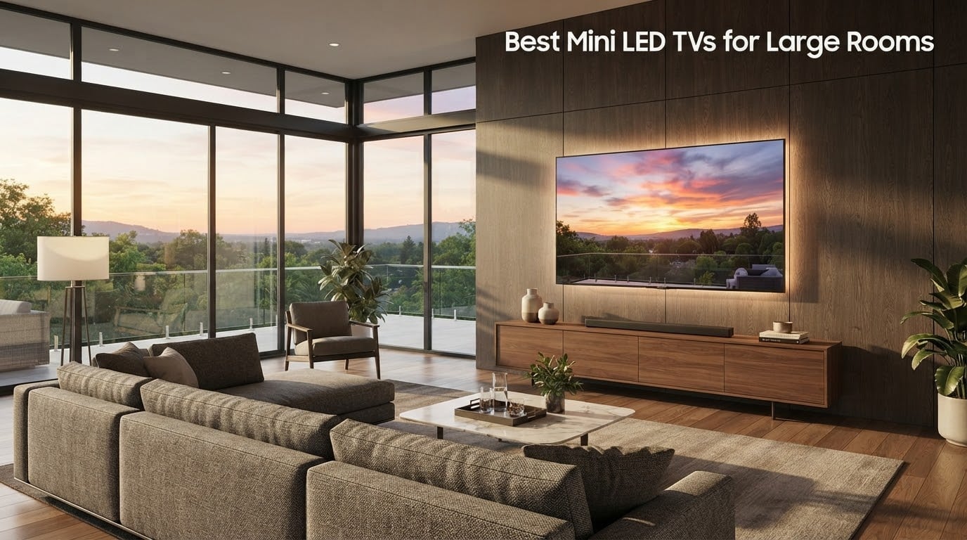Best Mini LED TVs for Large Rooms