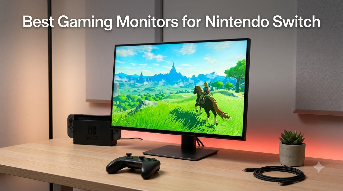 Best Gaming Monitors for Nintendo Switch