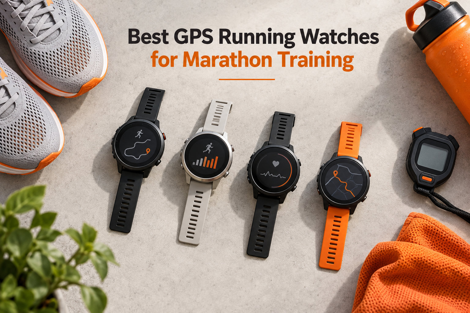 Best GPS Running Watches for Marathon Training