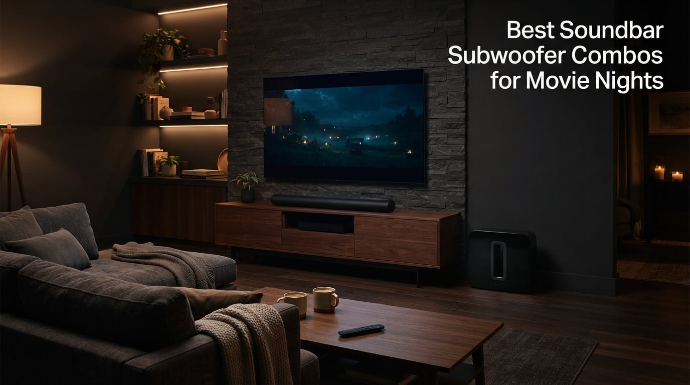 Best Soundbar Subwoofer Combos for Movie Nights