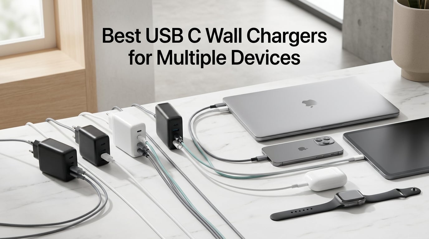Best USB C Wall Chargers for Multiple Devices