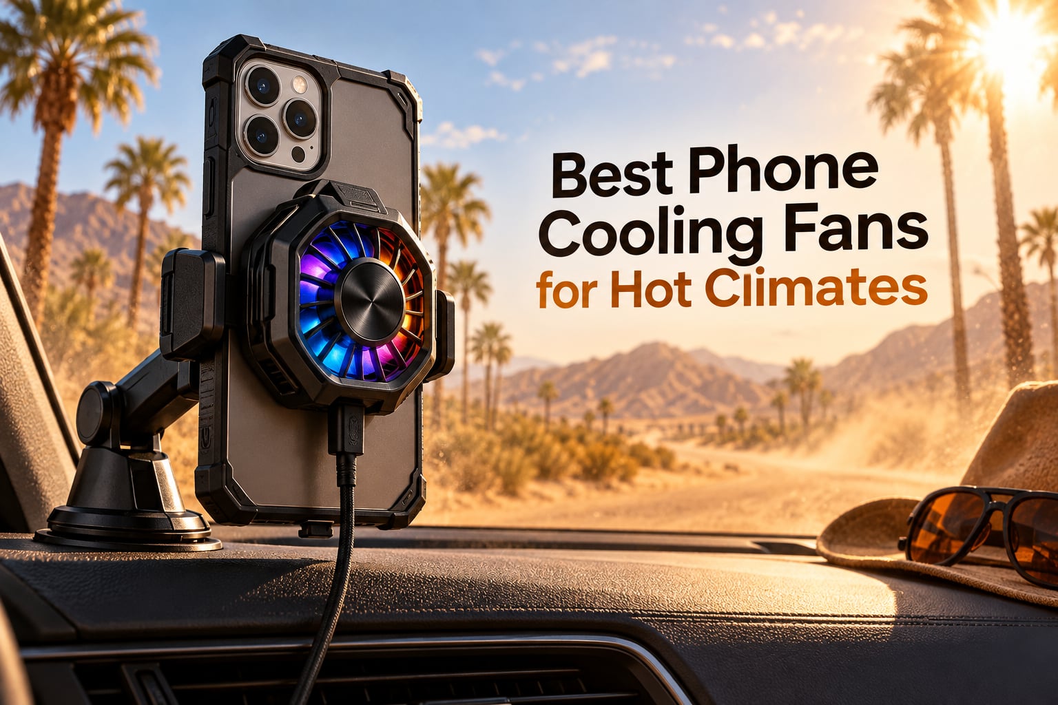 Best Phone Cooling Fans for Hot Climates