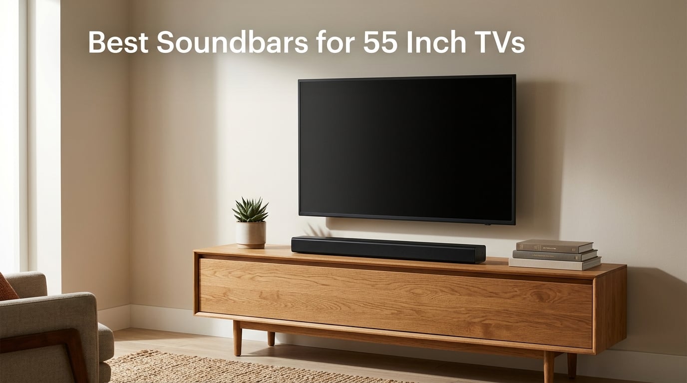 Best Soundbars for 55 Inch TVs