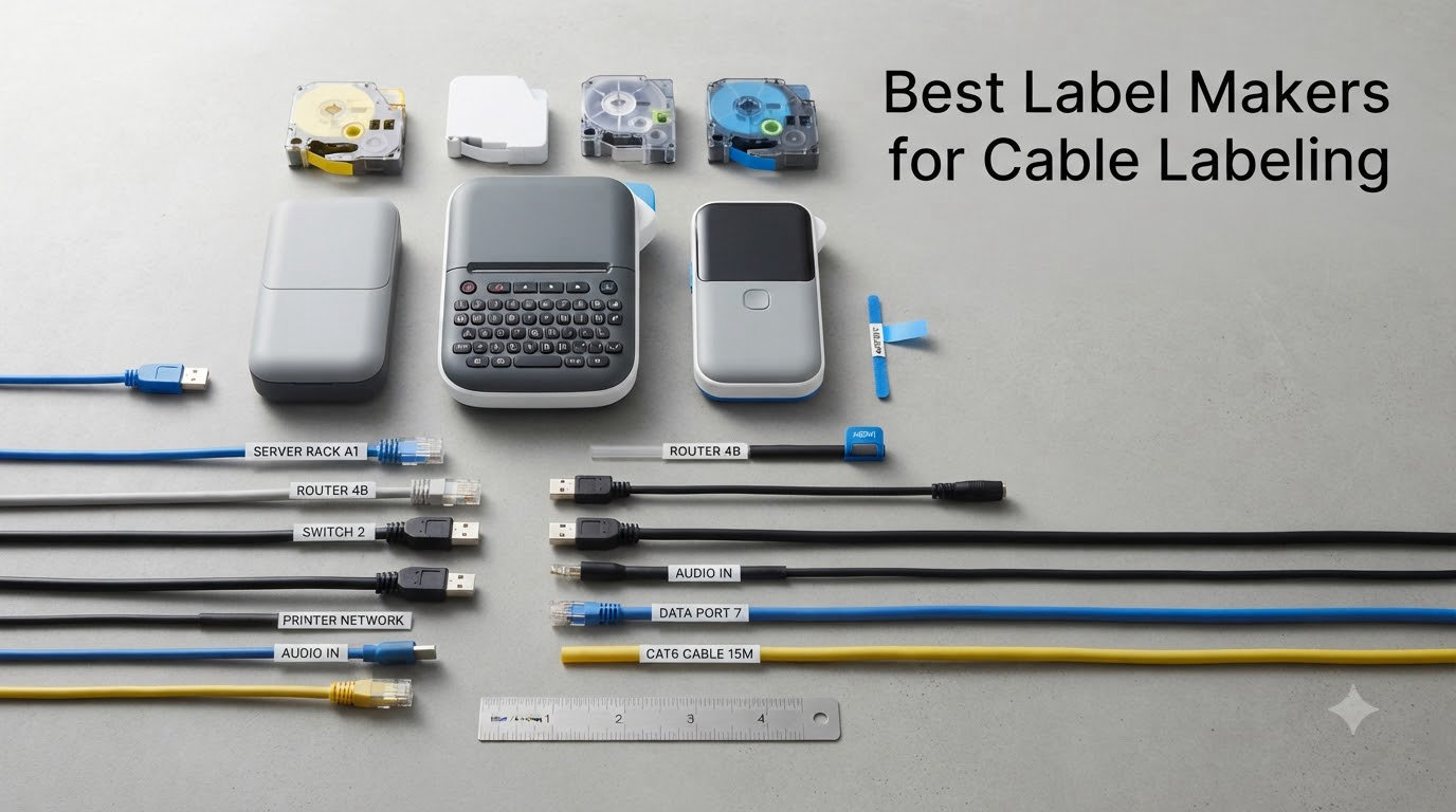 Best Label Makers for Cable Labeling