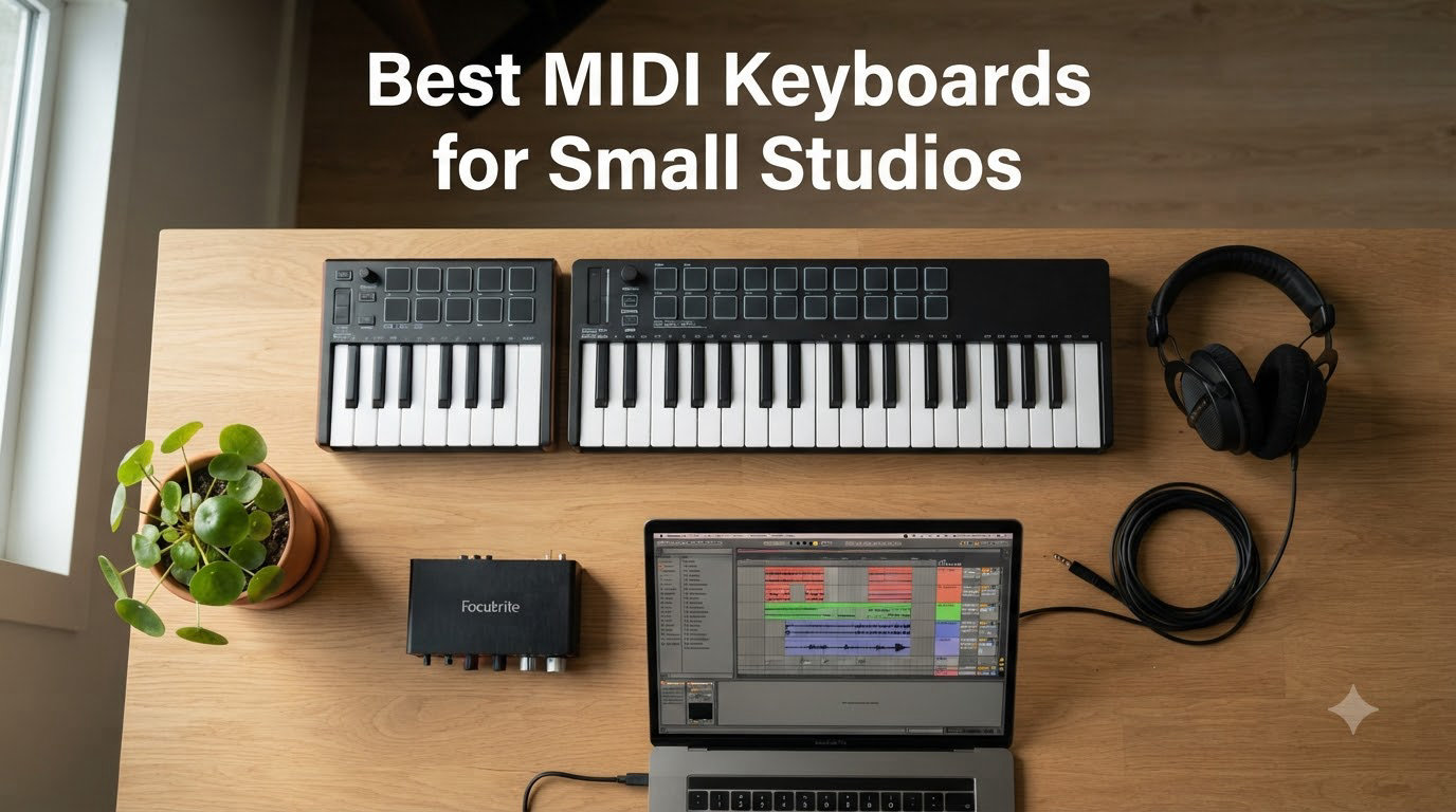 Best MIDI Keyboards for Small Studios