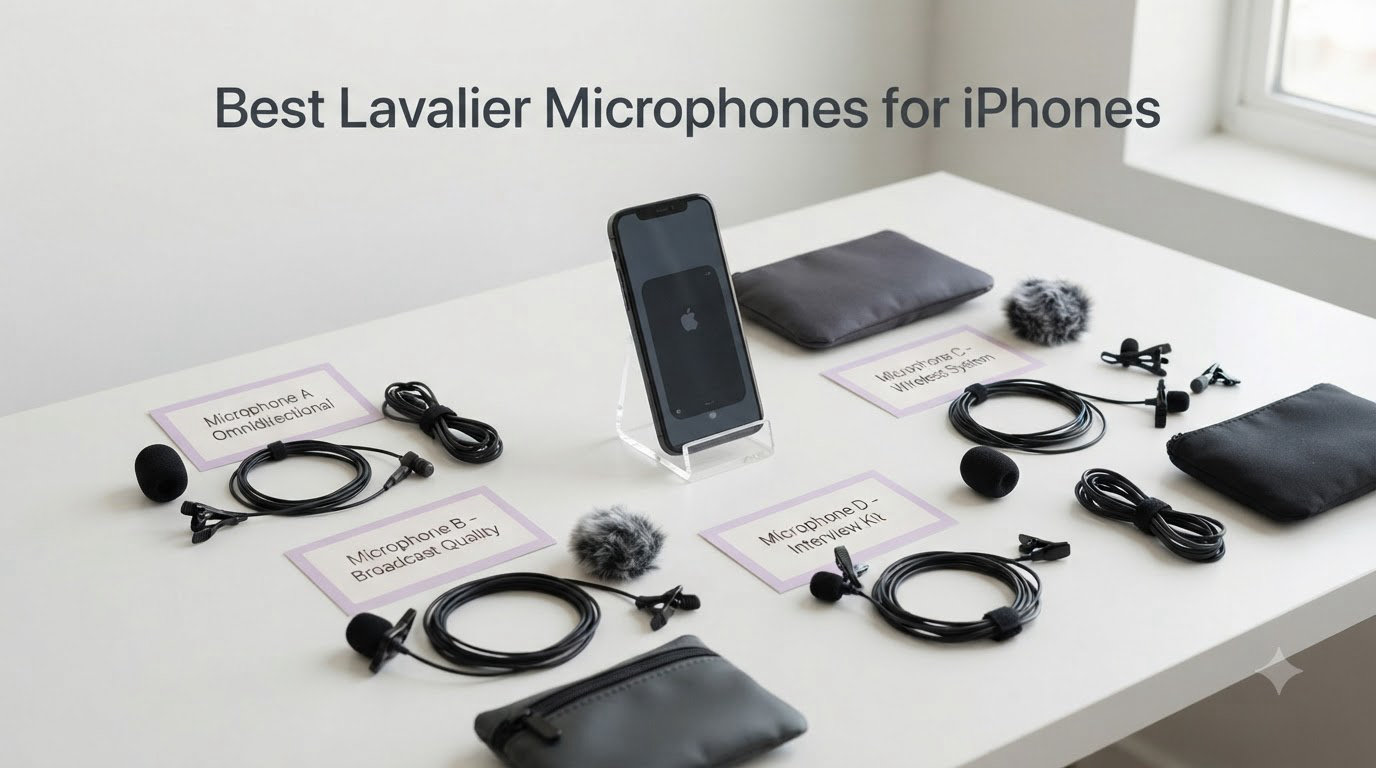 Best Lavalier Microphones for iPhones