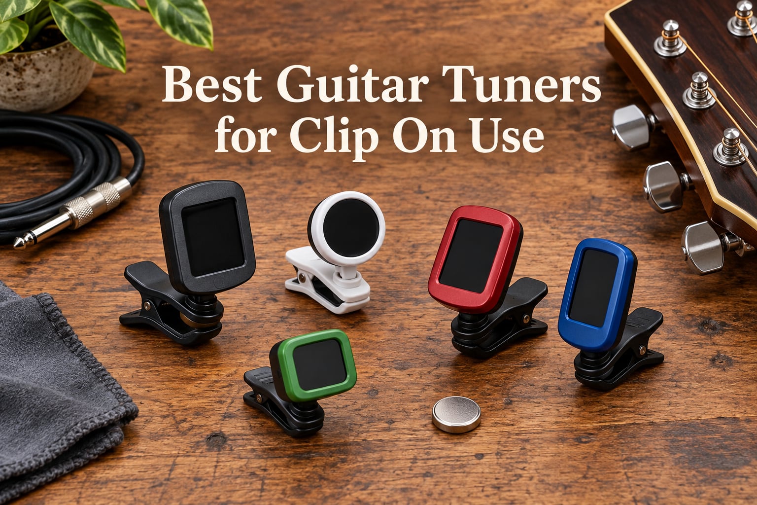 Best Guitar Tuners for Clip On Use