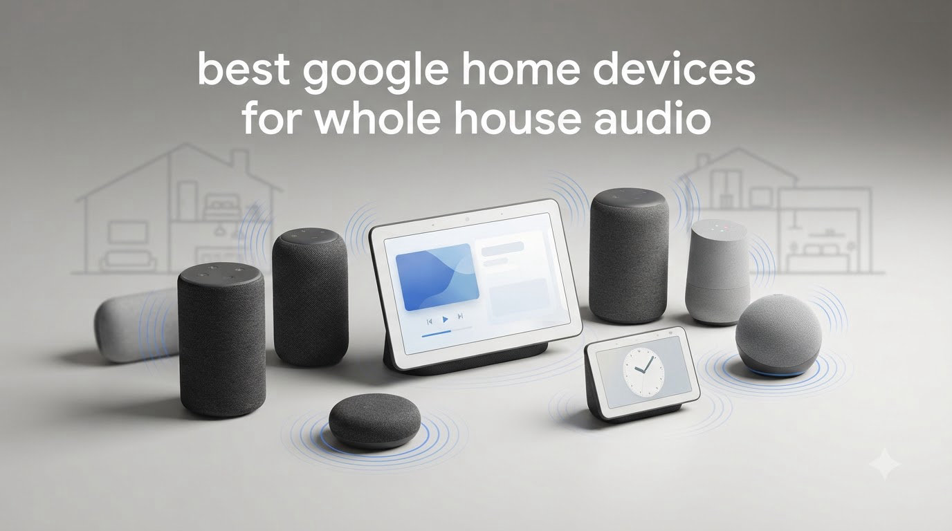 best google home devices for whole house audio