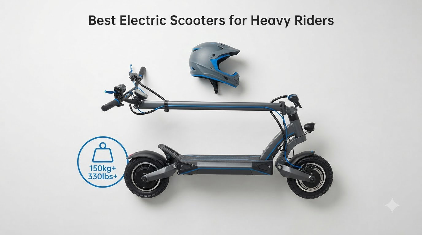 Best Electric Scooters for Heavy Riders