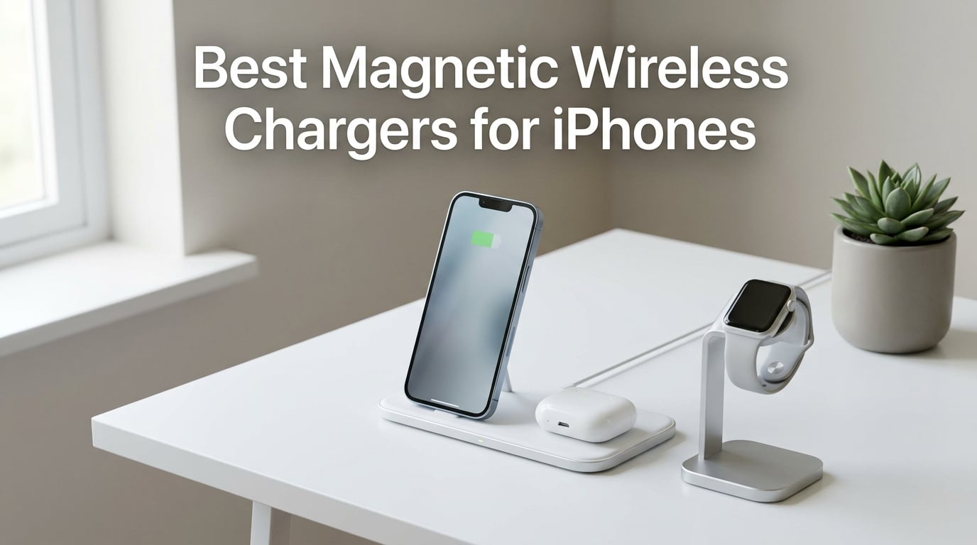Best Magnetic Wireless Chargers for iPhones