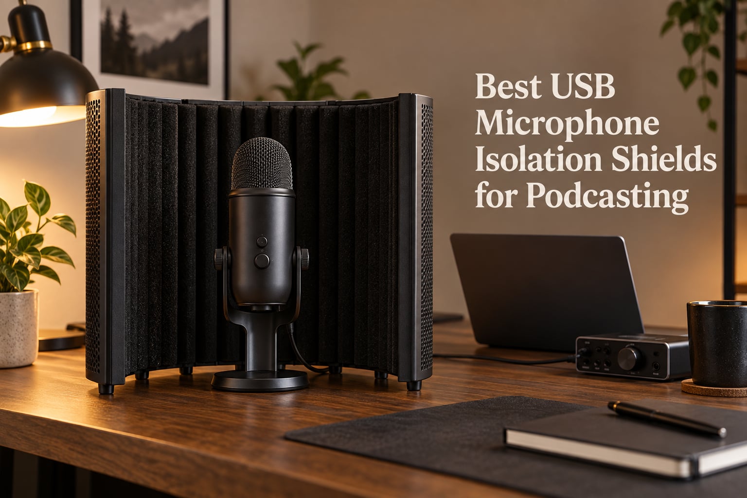 Best USB Microphone Isolation Shields for Podcasting