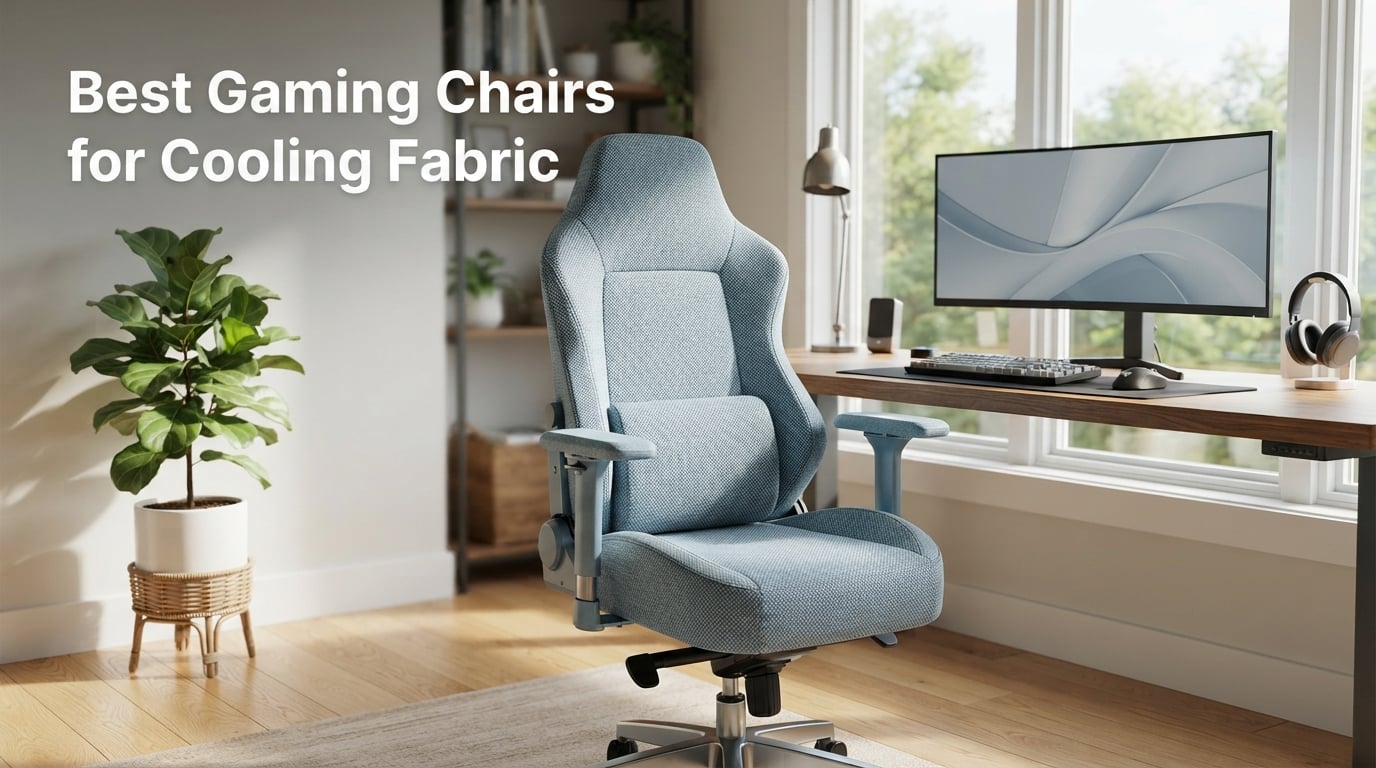 Best Gaming Chairs for Cooling Fabric