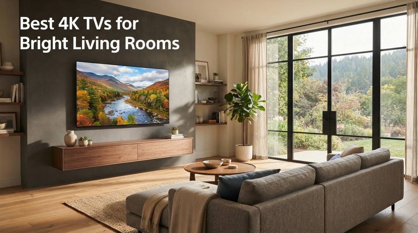 Best 4K TVs for Bright Living Rooms