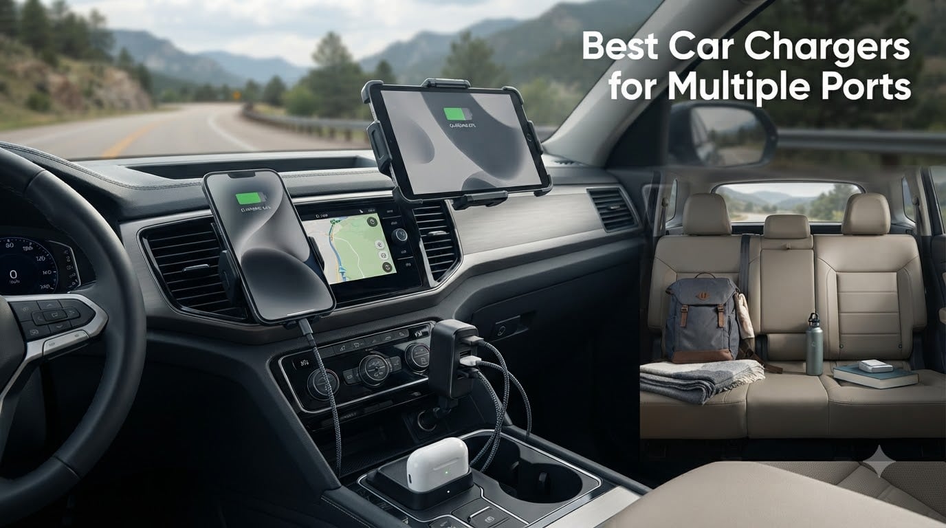 Best Car Chargers for Multiple Ports