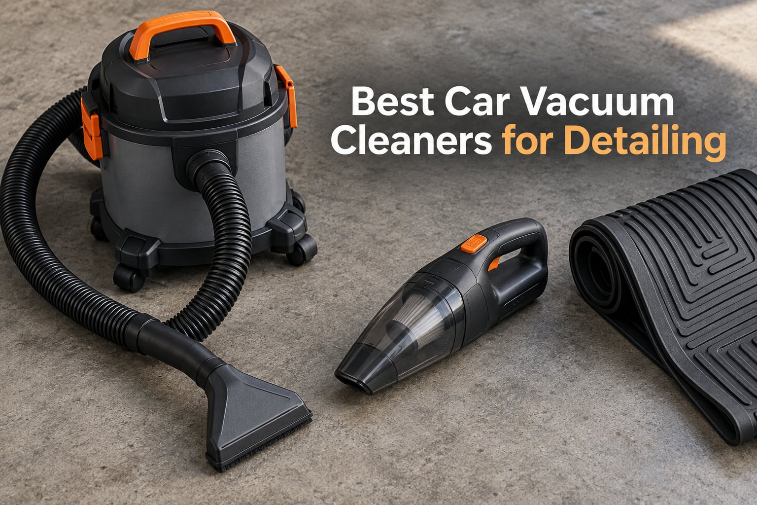 Best Car Vacuum Cleaners for Detailing