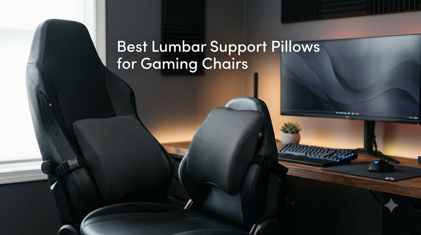 Best Lumbar Support Pillows for Gaming Chairs