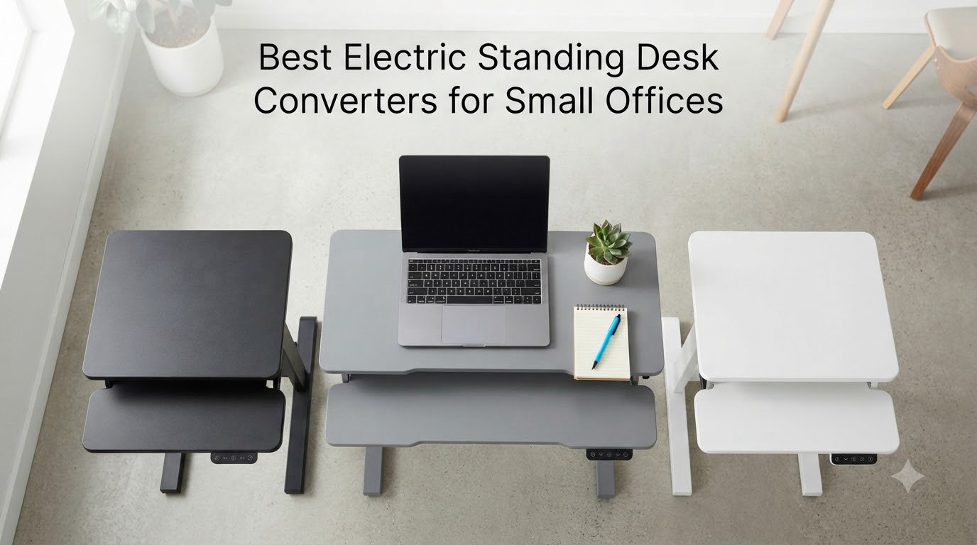 Best Electric Standing Desk Converters for Small Offices
