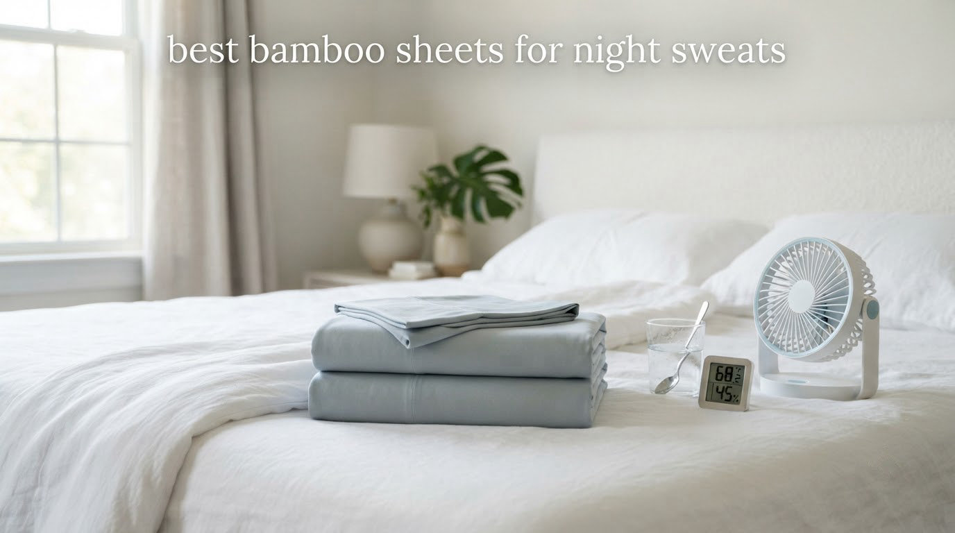 best bamboo sheets for night sweats