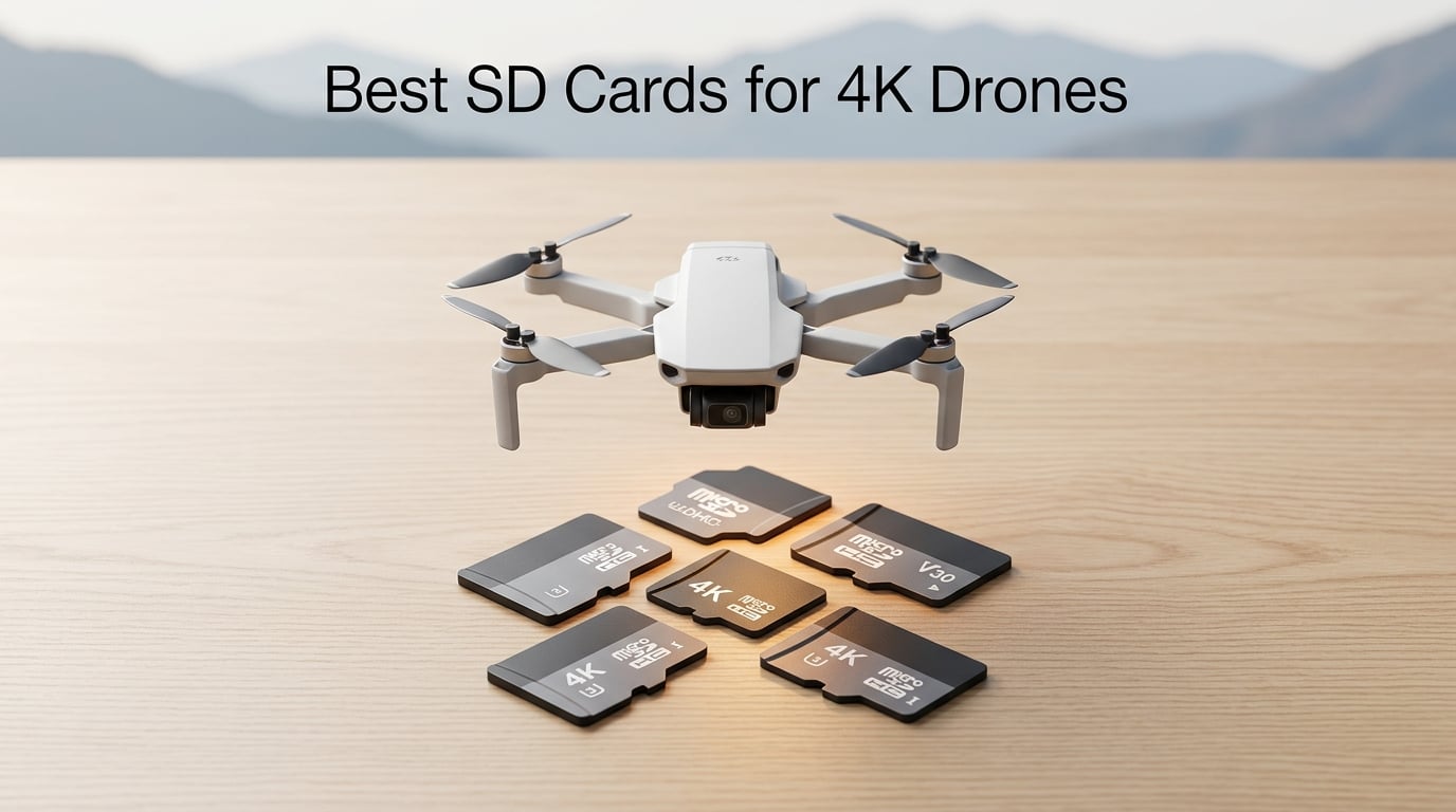 Best SD Cards for 4K Drones