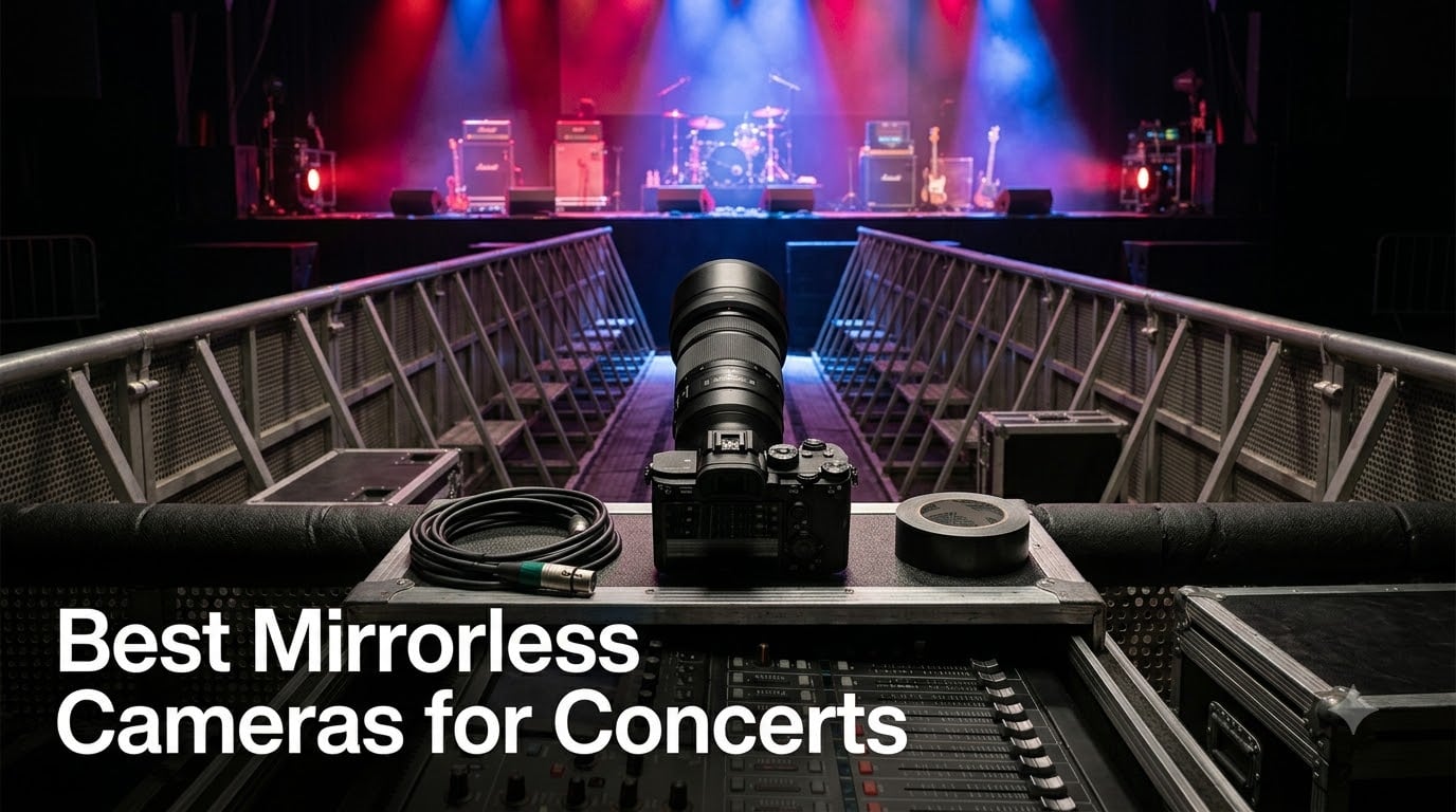 Best Mirrorless Cameras for Concerts